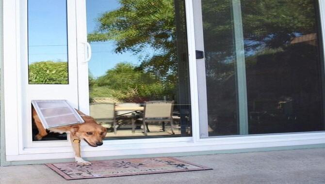 Installing A Dog Door Into A Single-Pane French Door