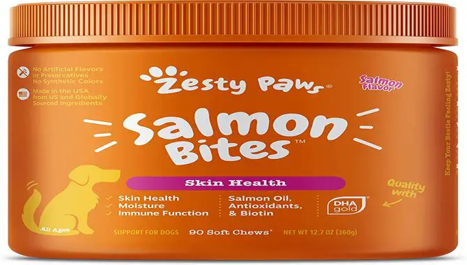 Zesty Paws Salmon Bites Supplement
