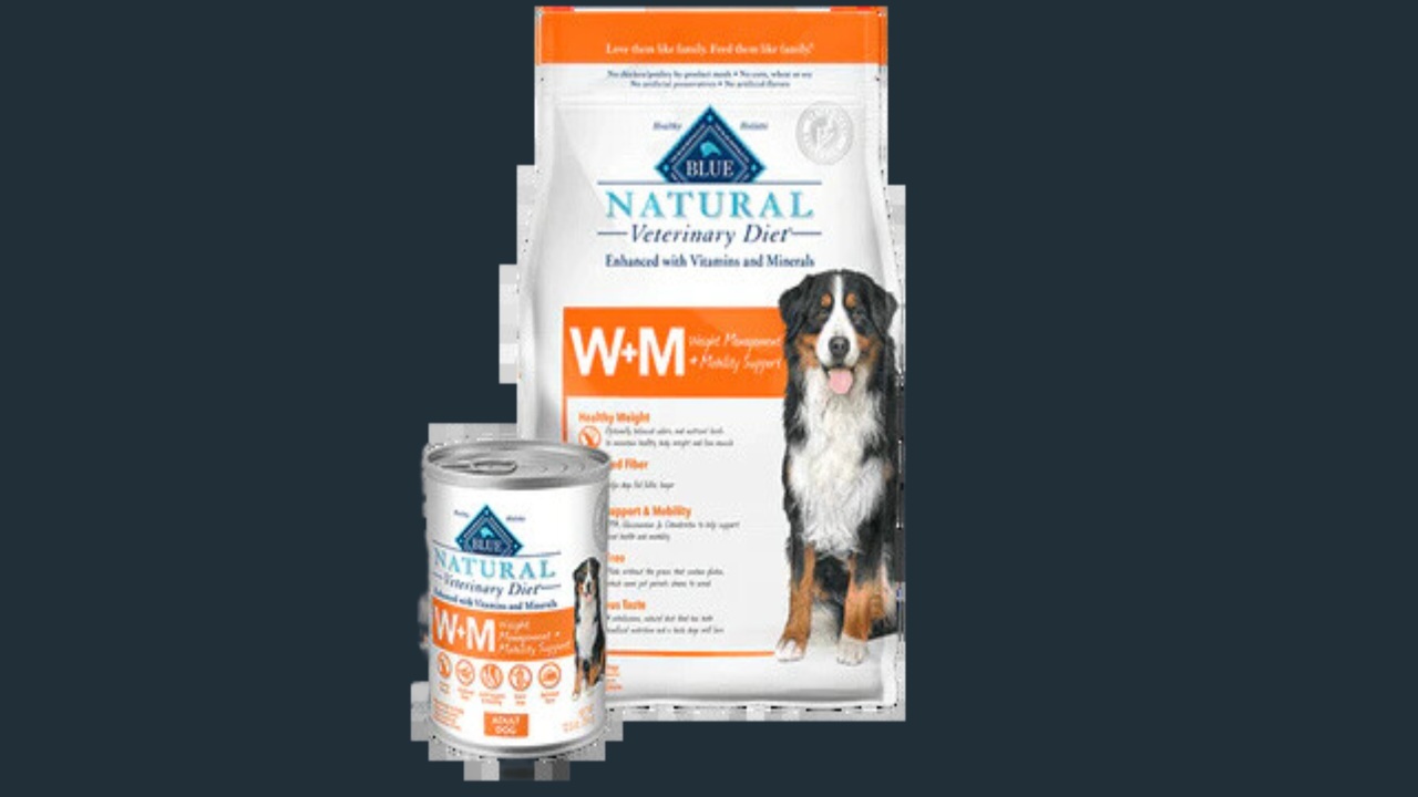 Blue Natural Veterinary Diet W+U Weight Management + Urinary Care Dry Dog Food