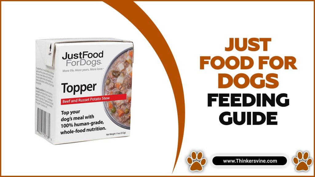 Just Food For Dogs Feeding Guide Best Feeding Guide!
