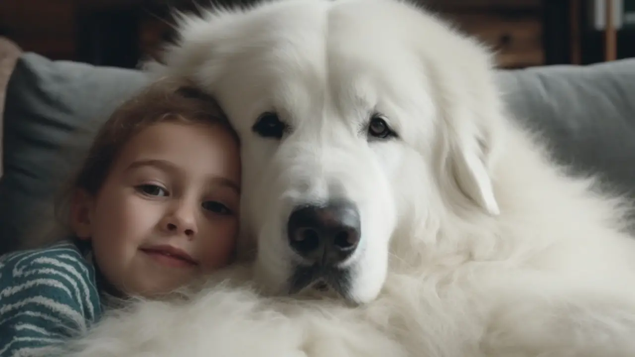 Do Great Pyrenees Get Along Well With Kids