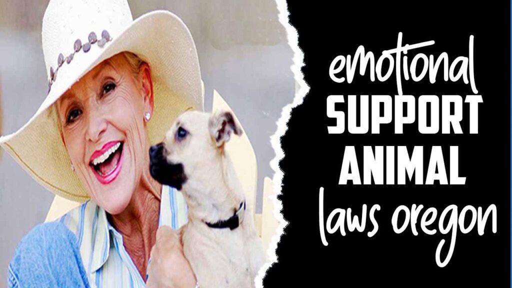 Emotional Support Animal Laws Oregon The Ultimate Guideline