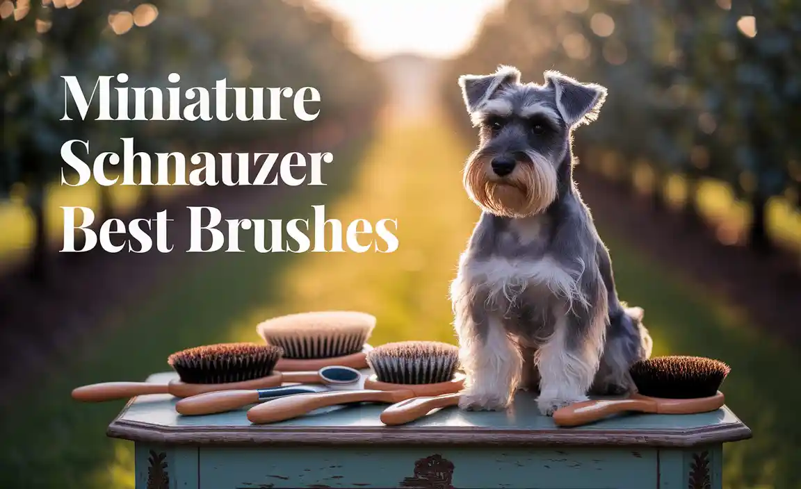 Miniature Schnauzer Best Brushes