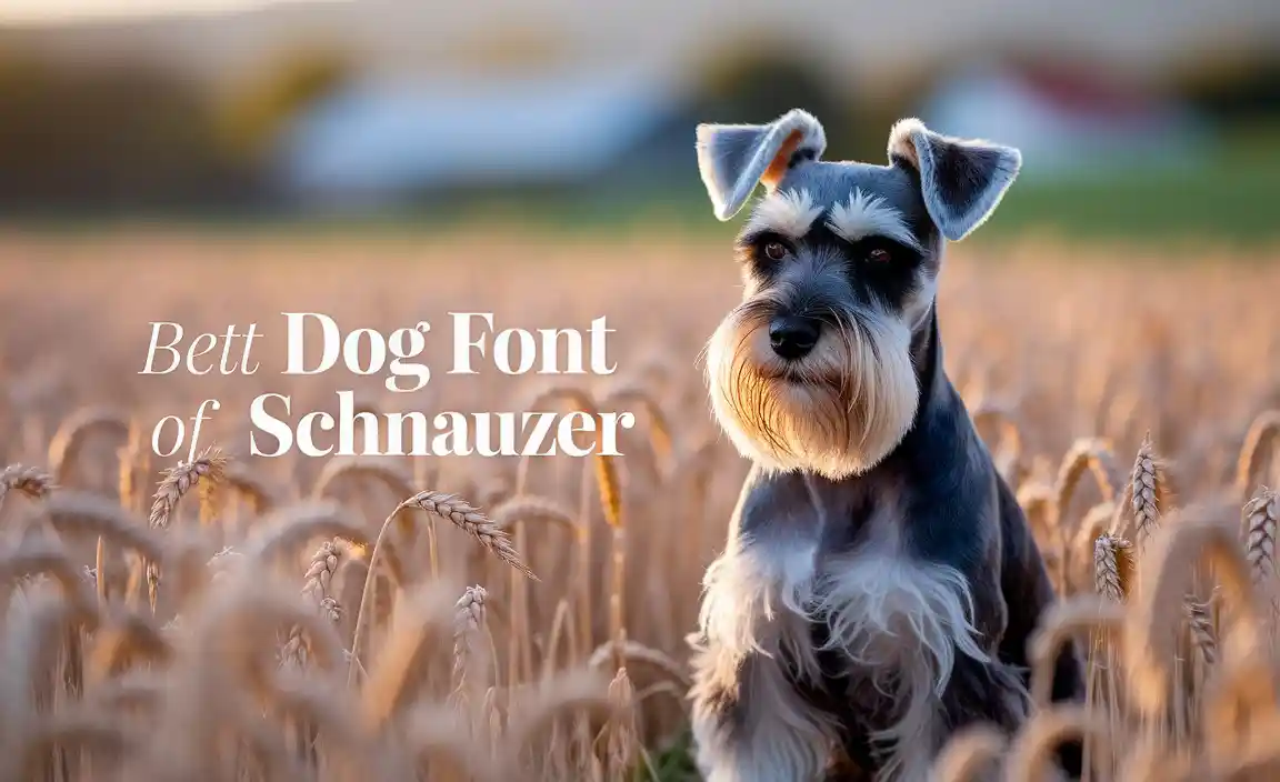 Types of Dog Food Suitable for Schnauzers