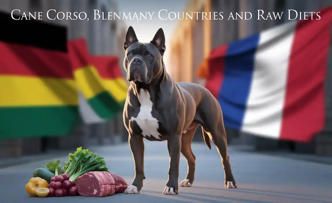 Cane Corso Banned Countries And Raw Diet