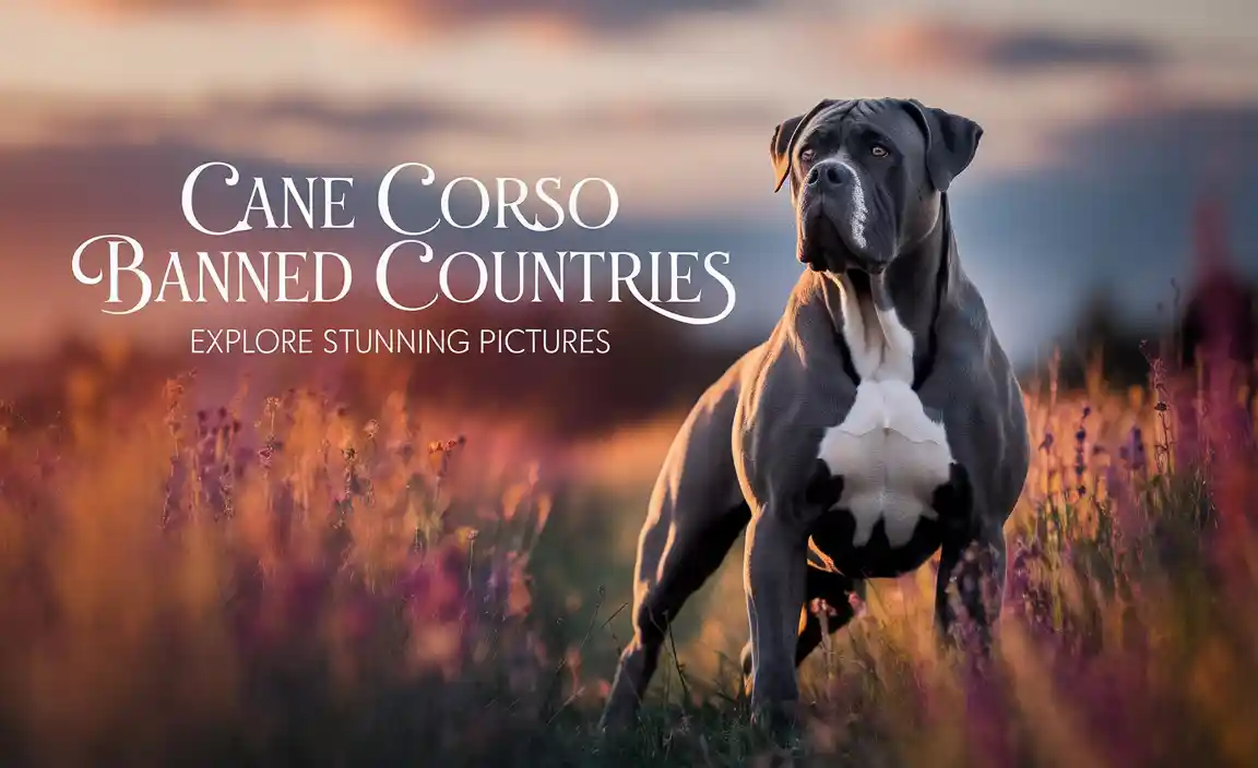 Cane Corso Banned Countries Explore Stunning Pictures