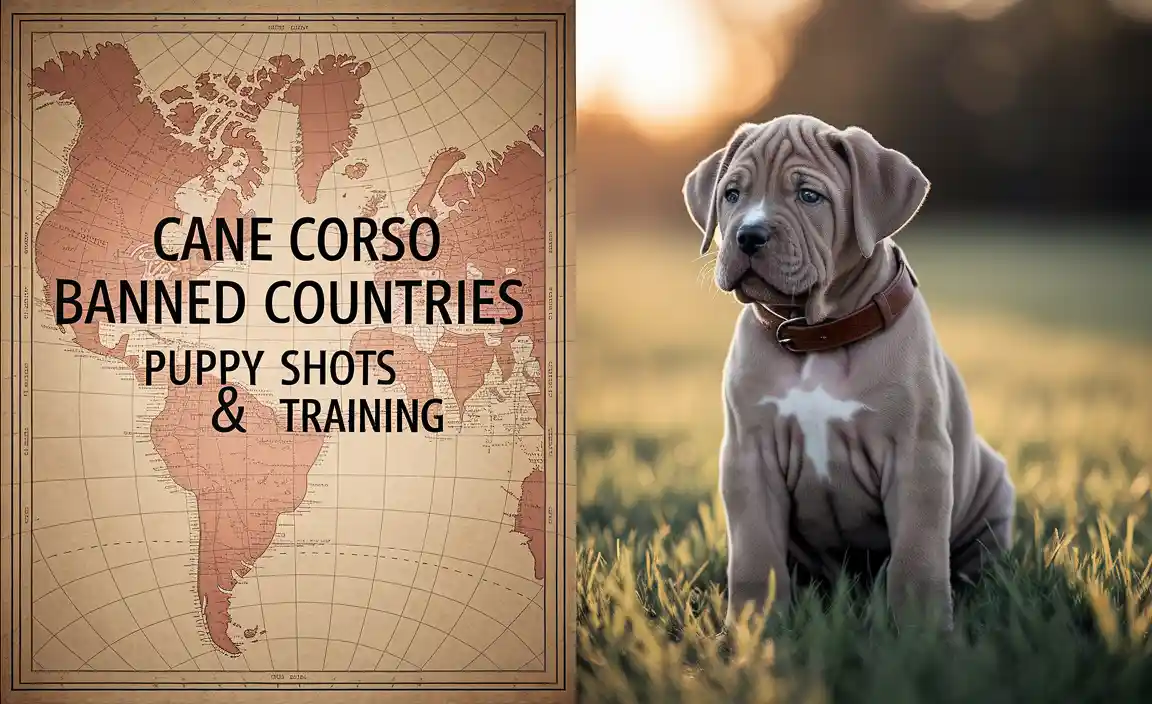 Cane Corso Banned Countries Puppy Shots & Training