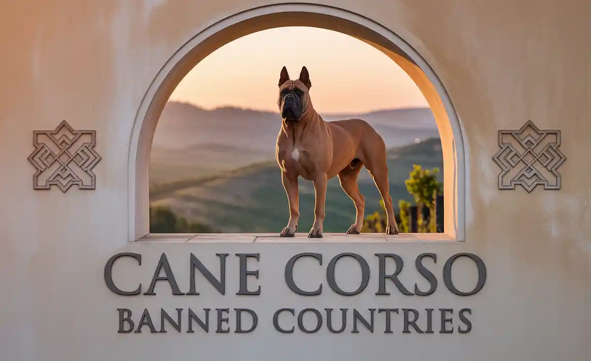 Cane Corso Banned Countries