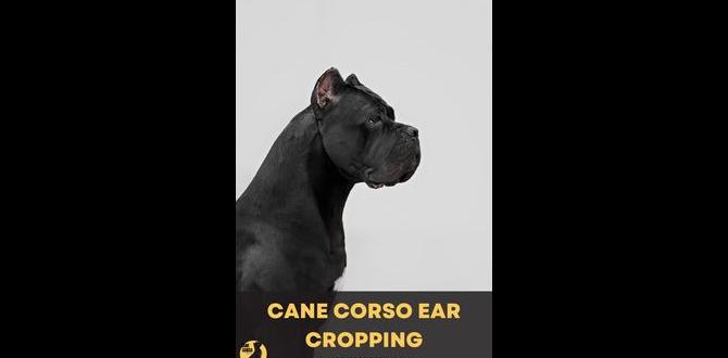 cane corso cost ear cleaning