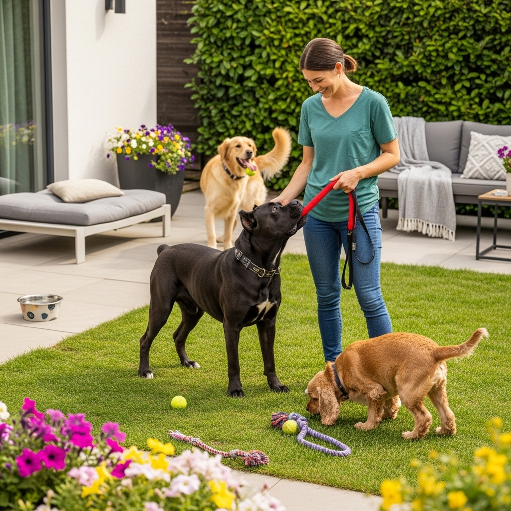 Generate an eye-catching, high-quality featured image prompt for a blog post about: Cane Corso Facts