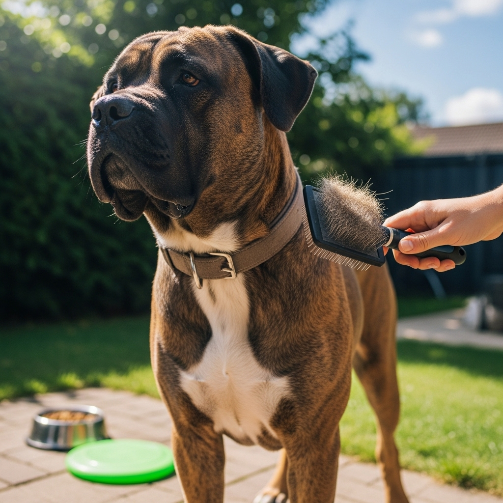 Generate an eye-catching, high-quality featured image prompt for a blog post about: Cane Corso Facts