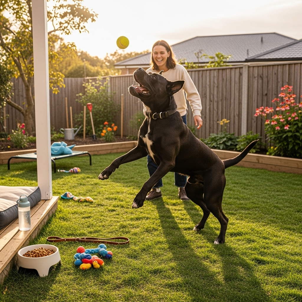 Generate an eye-catching, high-quality featured image prompt for a blog post about: Cane Corso Facts